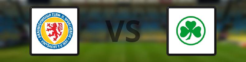 Eintracht Braunschweig - Greuther Fürth odds, speltips, resultat i 2. Bundesliga