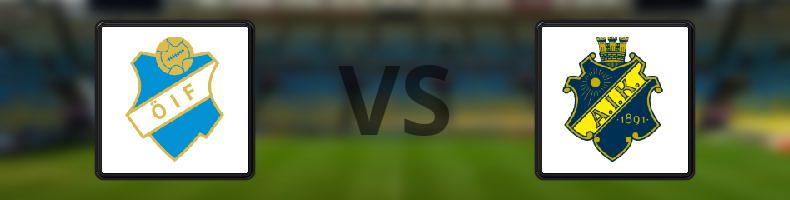 Öster - AIK odds, speltips, resultat i Allsvenskan