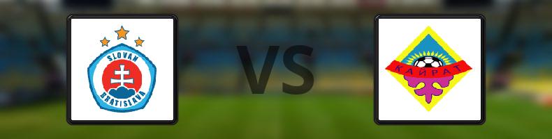 Slovan Bratislava - Kairat Almaty odds, speltips, resultat i Champions League