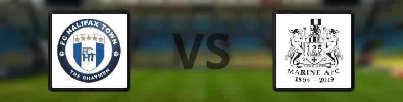 FC Halifax Town - Marine odds, speltips, resultat i FA-cupen