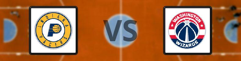 Indiana Pacers - Washington Wizards odds, speltips, resultat i NBA