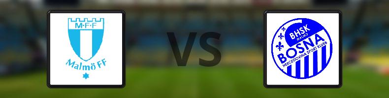 Malmö FF - Bosnien Hercegovinas SK odds, speltips, resultat i Division 3