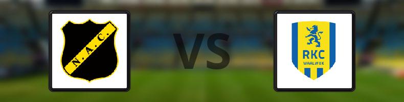 NAC Breda - Rkc Waalwijk odds, speltips, resultat i Eredivisie