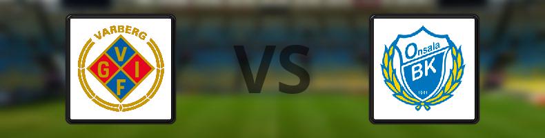 Varbergs GIF - Onsala BK odds, speltips, resultat i Division 2