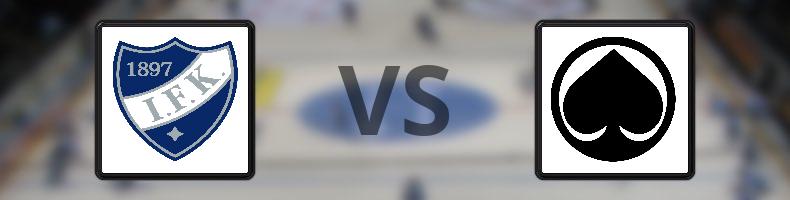 HIFK - Ässät odds, speltips, resultat i SM-liiga