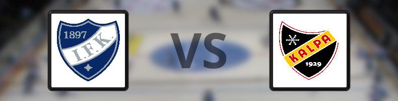 HIFK - KalPa odds, speltips, resultat i SM-liiga
