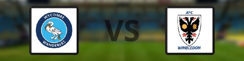 Wycombe - AFC Wimbledon odds, speltips, resultat i League One
