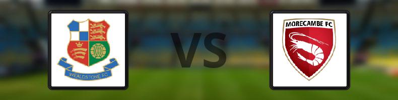 Wealdstone - Morecambe odds, speltips, resultat i National League