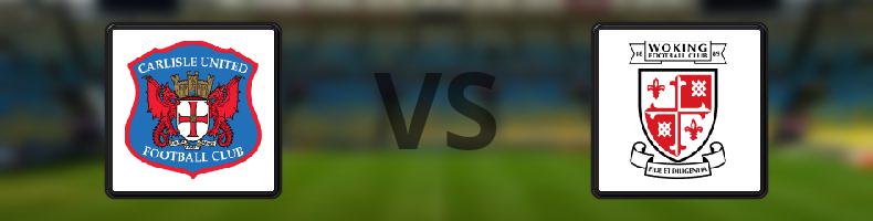 Carlisle - Woking odds, speltips, resultat i National League