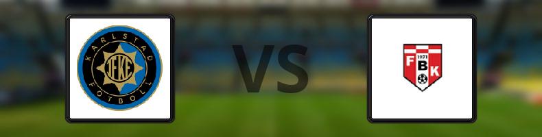 IF Karlstad Fotboll - FBK Karlstad odds, speltips, resultat i Division 1