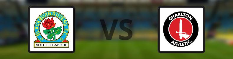 Blackburn - Charlton odds, speltips, resultat i EFL Championship