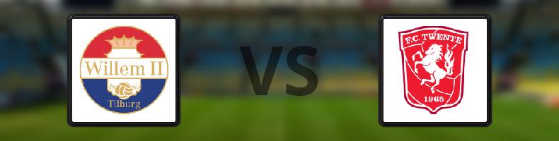 Willem II - Twente odds, speltips, resultat i Eredivisie