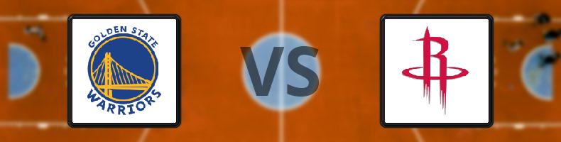 Golden State Warriors - Houston Rockets odds, speltips, resultat i NBA