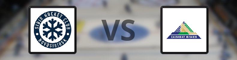 Sibir Novosibirsk - Salavat Yulaev UFA odds, speltips, resultat i KHL
