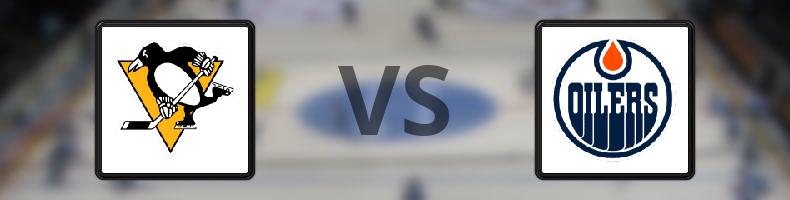 Pittsburgh Penguins - Edmonton Oilers odds, speltips, resultat i NHL