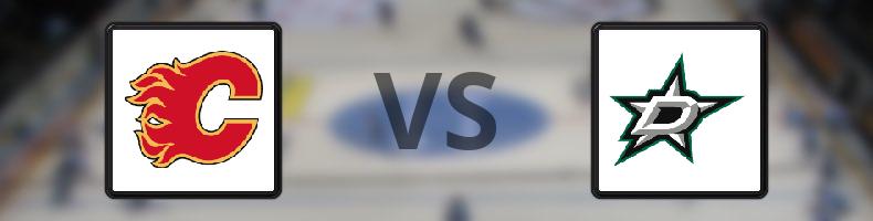 Calgary Flames - Dallas Stars odds, speltips, resultat i NHL