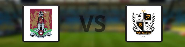 Northampton - Port Vale odds, speltips, resultat i League One