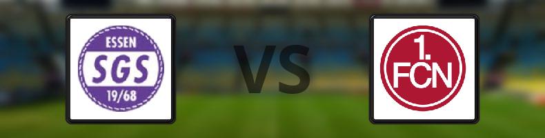 SGS Essen - 1. FC Nürnberg odds, speltips, resultat i Bundesliga damer
