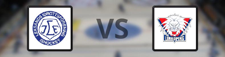 Leksand - Linköping odds, speltips, resultat i SHL