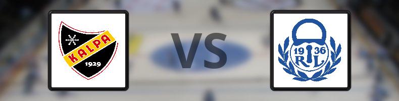 KalPa - Lukko odds, speltips, resultat i SM-liiga