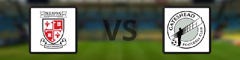 Woking - Gateshead odds, speltips, resultat i National League