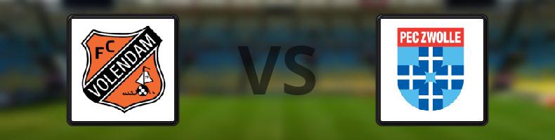 Volendam - Zwolle odds, speltips, resultat i Eredivisie