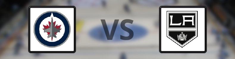 Winnipeg Jets - Los Angeles Kings odds, speltips, resultat i NHL