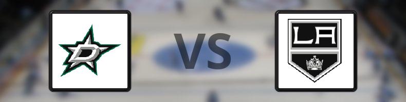 Dallas Stars - Los Angeles Kings odds, speltips, resultat i NHL