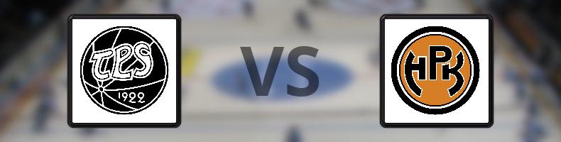 TPS - HPK odds, speltips, resultat i SM-liiga