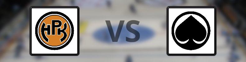 HPK - Ässät odds, speltips, resultat i SM-liiga