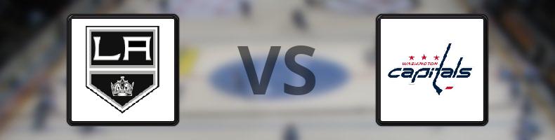 Los Angeles Kings - Washington Capitals odds, speltips, resultat i NHL