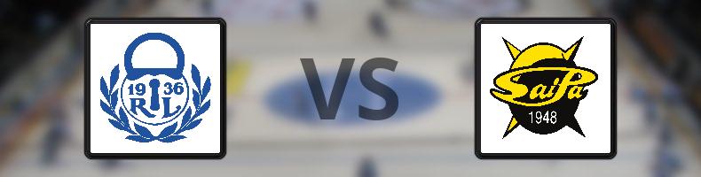 Lukko - SaiPa odds, speltips, resultat i SM-liiga