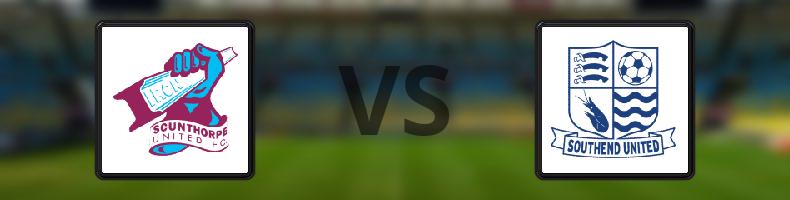 Scunthorpe - Southend odds, speltips, resultat i National League
