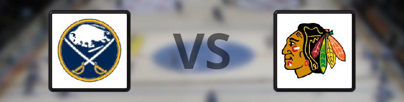 Buffalo Sabres - Chicago Blackhawks odds, speltips, resultat i NHL