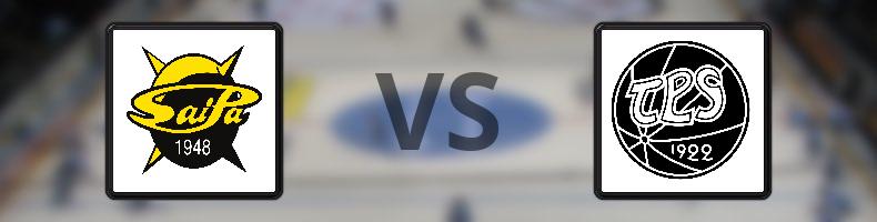 SaiPa - TPS odds, speltips, resultat i SM-liiga