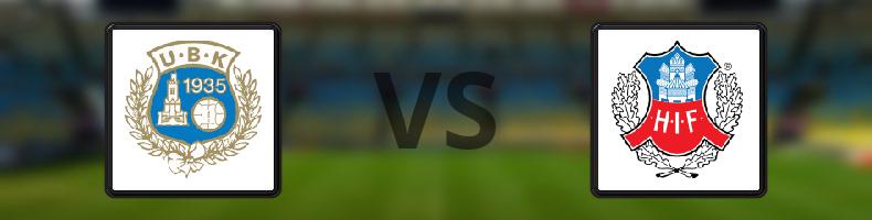 Utsiktens BK - Helsingborgs IF odds, speltips, resultat i Superettan