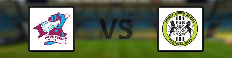 Scunthorpe - Forest Green Rovers odds, speltips, resultat i National League