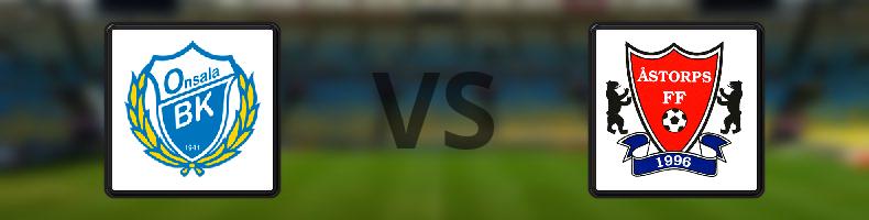 Onsala BK - Åstorps FF odds, speltips, resultat i Division 2