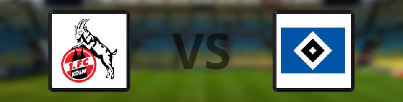 FC Köln - Hamburg odds, speltips, resultat i Bundesliga