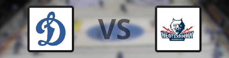 Dynamo Moskva - Neftekhimik odds, speltips, resultat i KHL