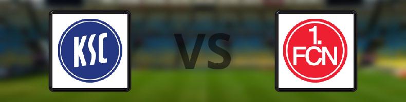 Karlsruhe - 1. FC Nürnberg odds, speltips, resultat i 2. Bundesliga