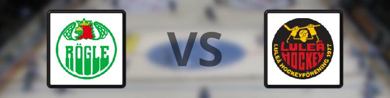 Rögle - Luleå odds, speltips, resultat i SHL
