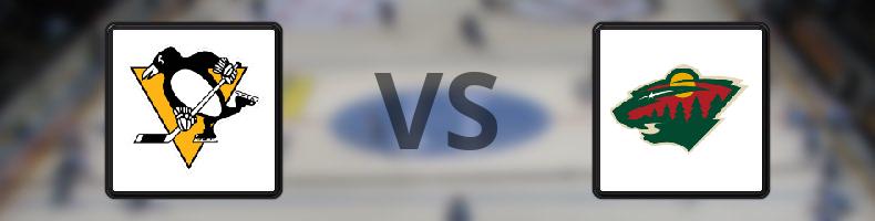 Pittsburgh Penguins - Minnesota Wild odds, speltips, resultat i NHL