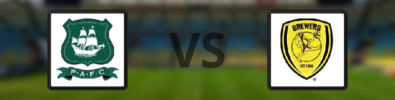 Plymouth - Burton Albion odds, speltips, resultat i League One