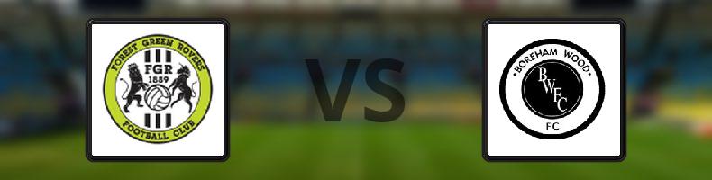 Forest Green Rovers - Boreham Wood odds, speltips, resultat i National League