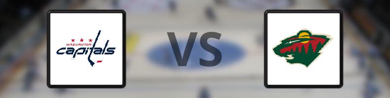 Washington Capitals - Minnesota Wild odds, speltips, resultat i NHL