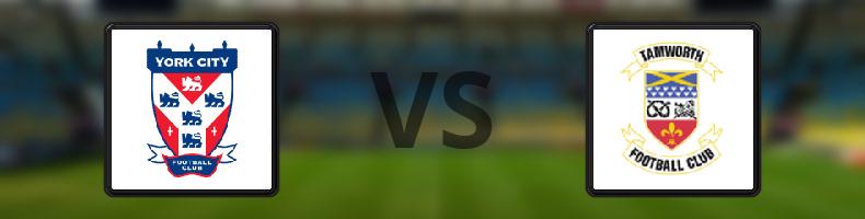 York - Tamworth odds, speltips, resultat i National League