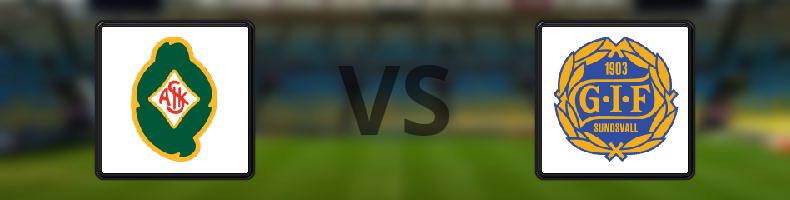 Skövde AIK - GIF Sundsvall odds, speltips, resultat i Superettan