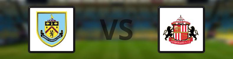 Burnley - Sunderland odds, speltips, resultat i Premier League
