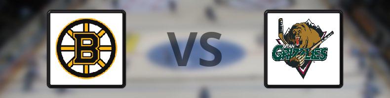 Boston Bruins - Utah Mammoth odds, speltips, resultat i NHL